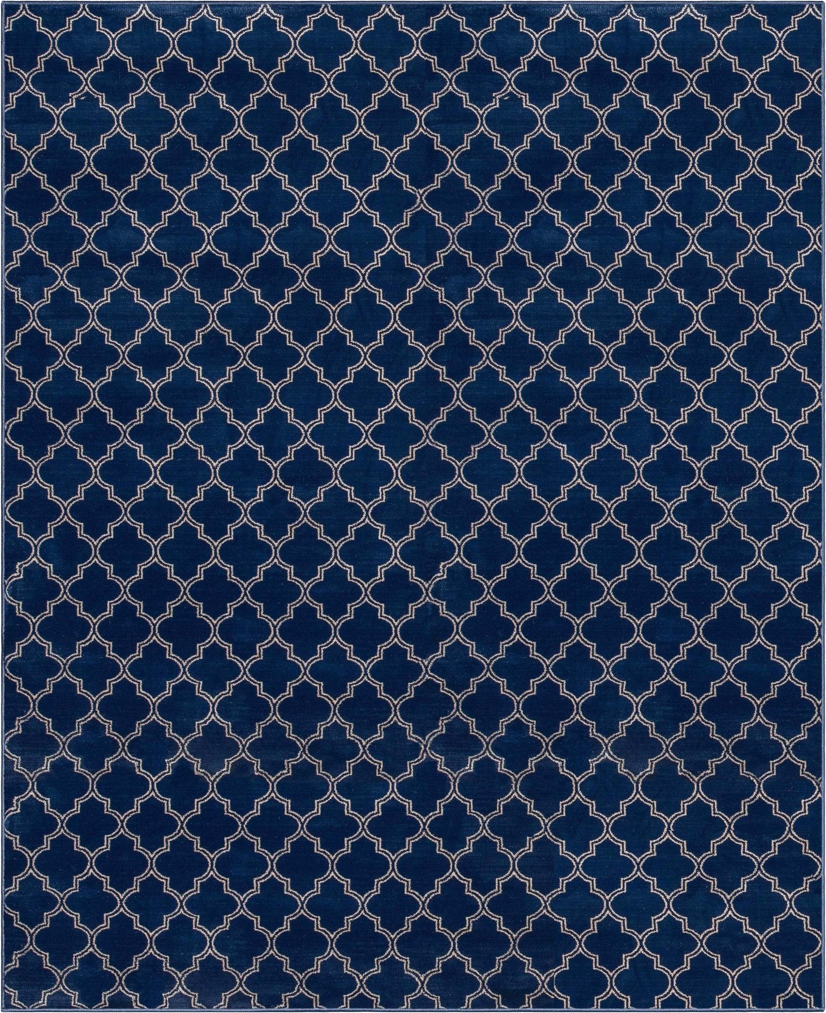 Nantucket Trellis Custom-Made Rug, Made to Order, High-Quality, Elegant Blue Design Area Rug - Well Woven - Modern trellis design