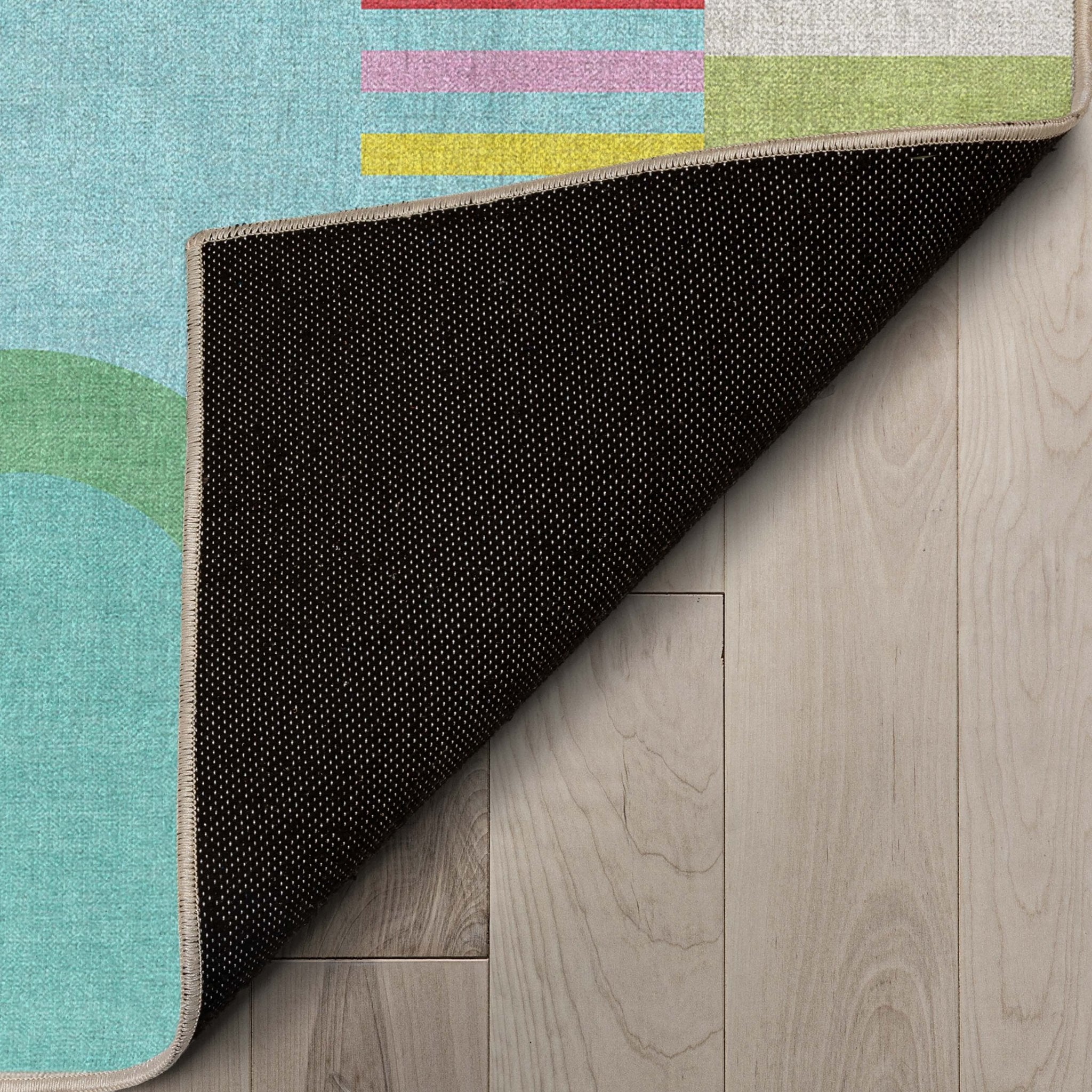 Crayola Modern Parade Multi Color Area Rug By Well Woven Well Woven