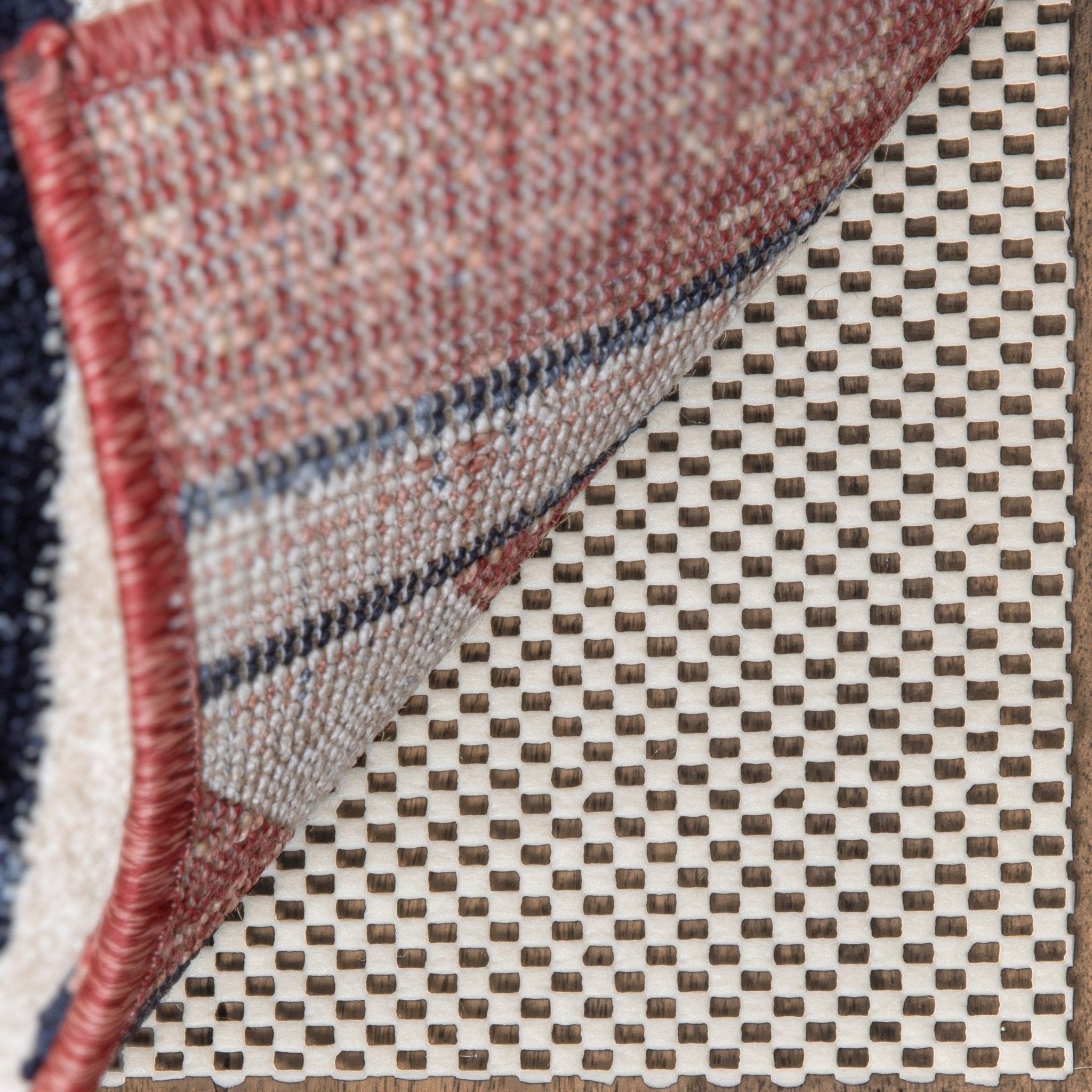 Elle Basics Rug Pad - Your Non-Slip Solution for Any Surface - 1/8" Thick Cushioned - All-Floor Protection Well Woven