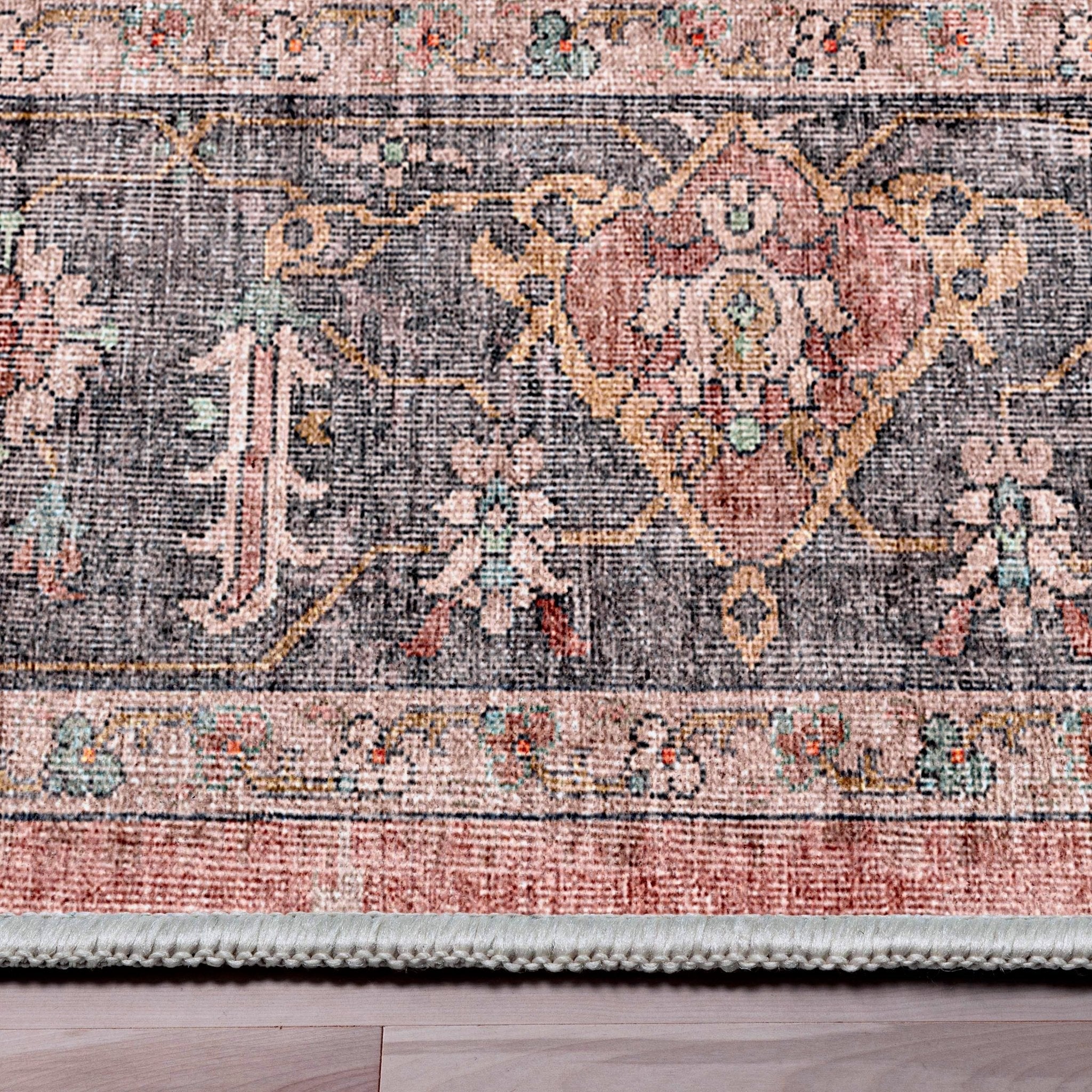 Antigua Vintage Persian Oriental Flat - Weave Rug - W - AP - 21B - 3 - Well Woven