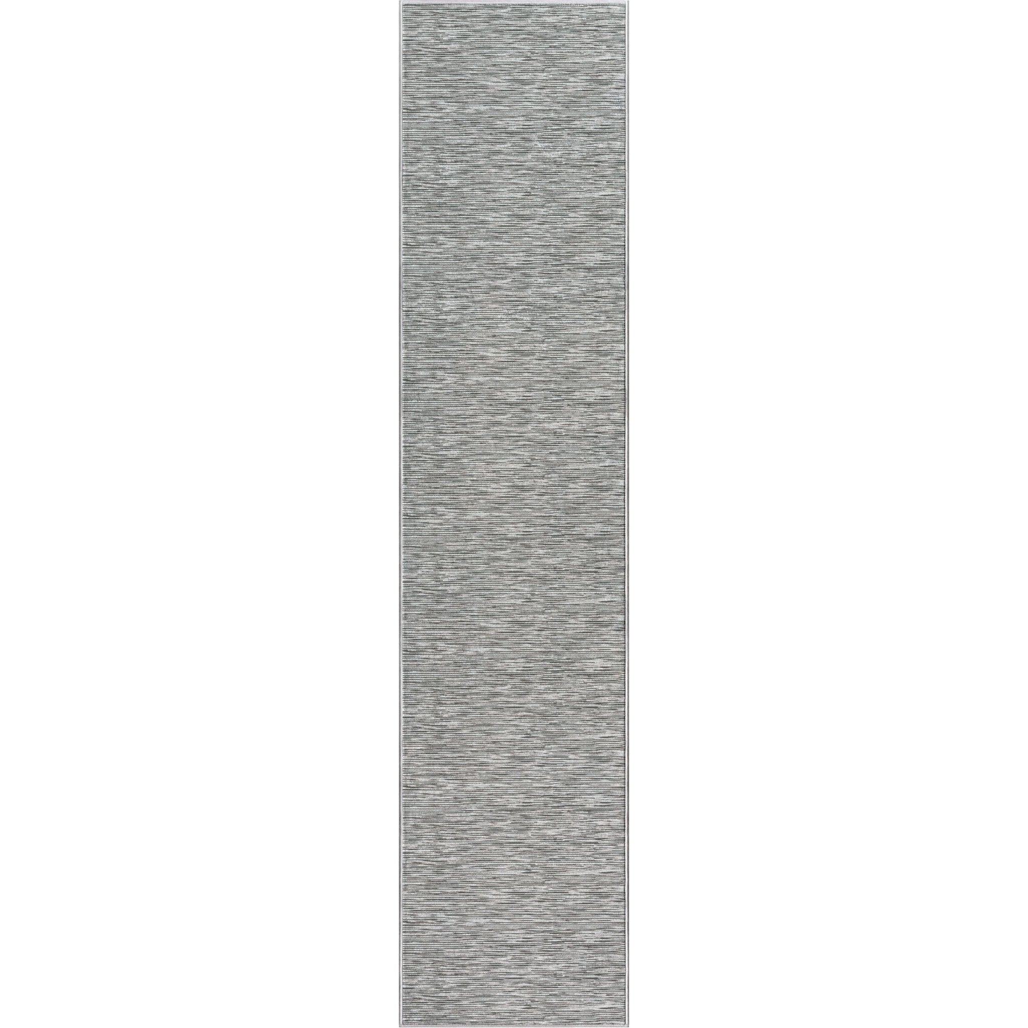 Custom Size Runner Modern Striations Almond Blush Choose Your Width x Choose Your Length Hallway Runner Rug Well Woven