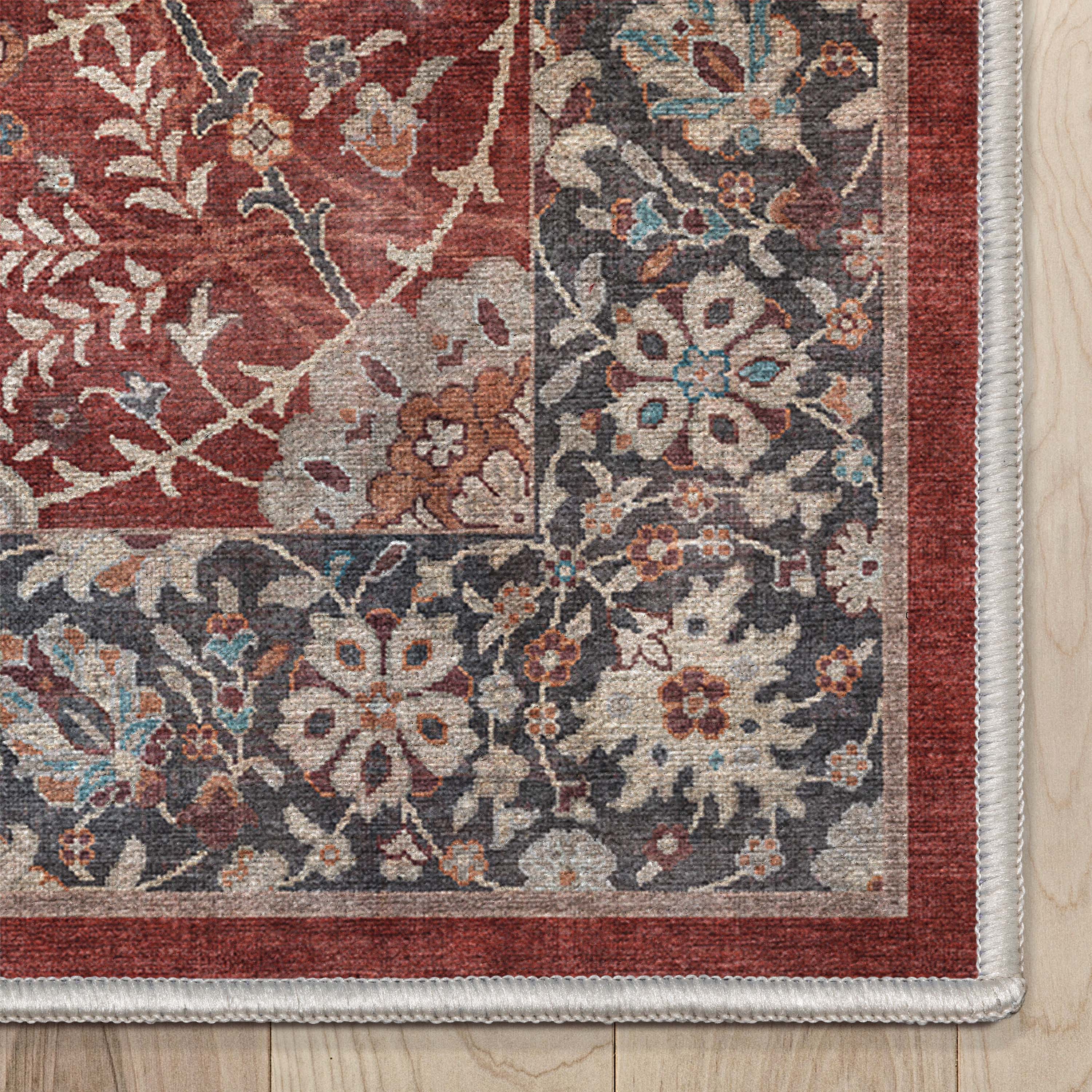 Custom Size Runner Liana Vintage Persian Oriental Red Choose Your Width x Choose Your Length Hallway Runner Rug Well Woven