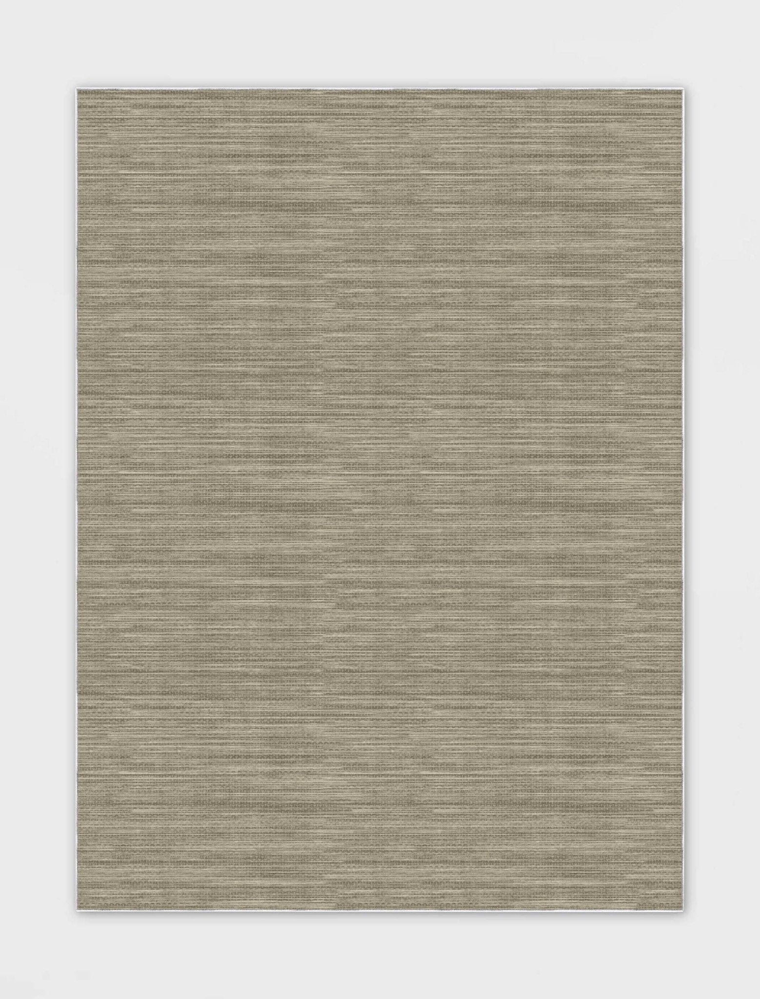 Edwin Custom Rug - Monochrome Striation , Flat Pile, Easy Clean, Customizable for Your Space - Well Woven - A clean, centered view of the full rug laid flat on white background.