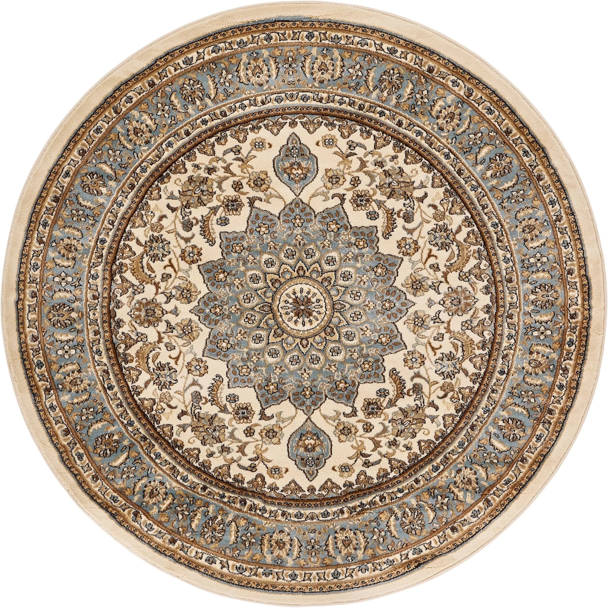 Aviva Ivory Traditional Rug Well Woven