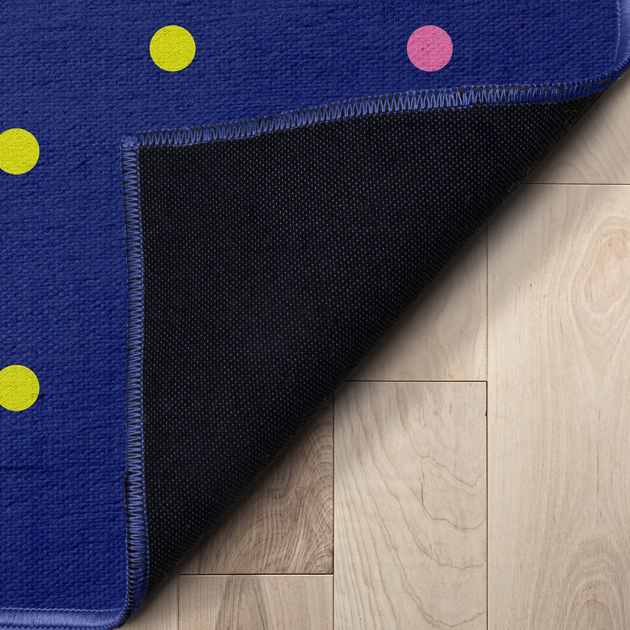 Crayola Polka Dot Blue Area Rug By Well Woven Well Woven