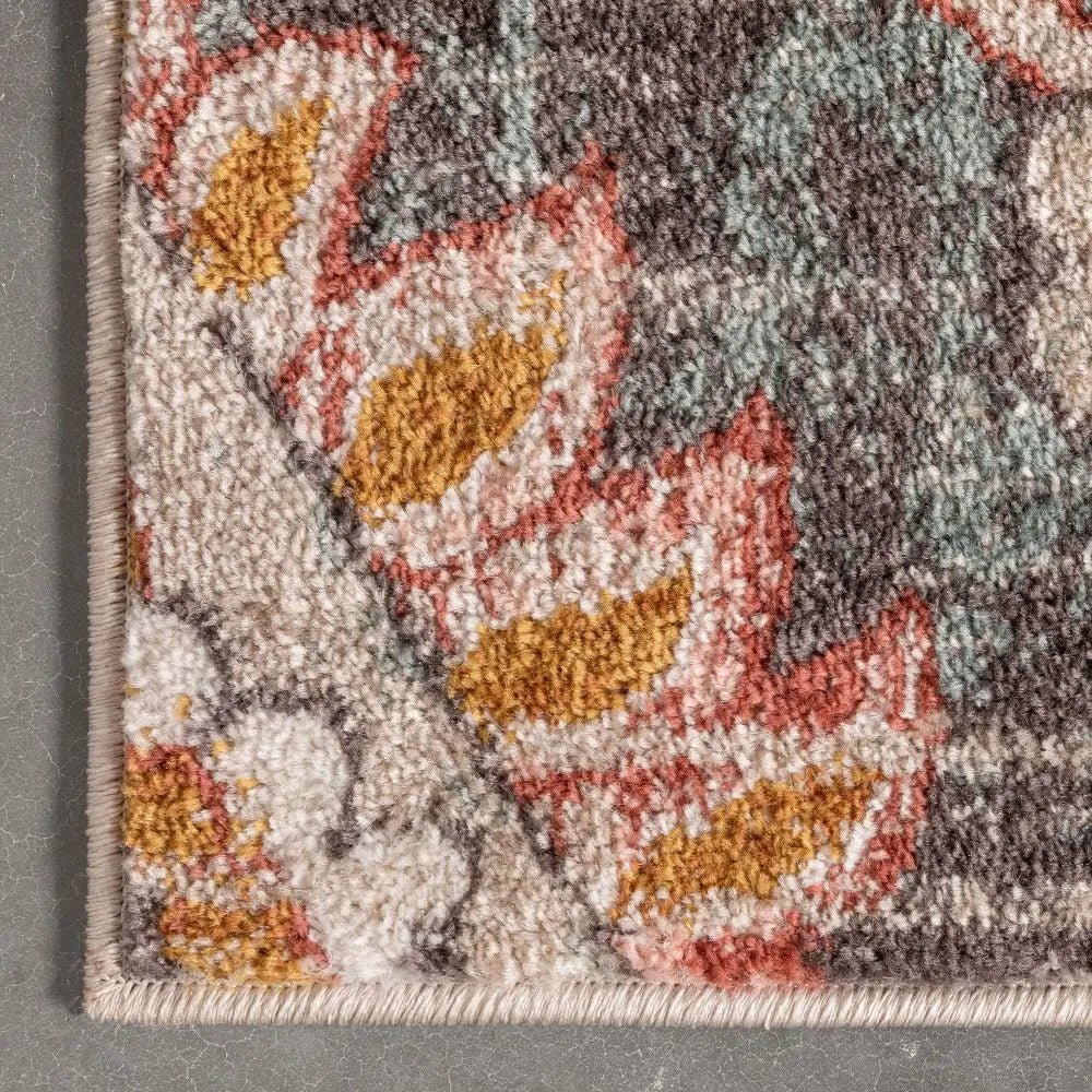 Gwendolyn Blush Bohemian Oriental Medallion Rug Well Woven