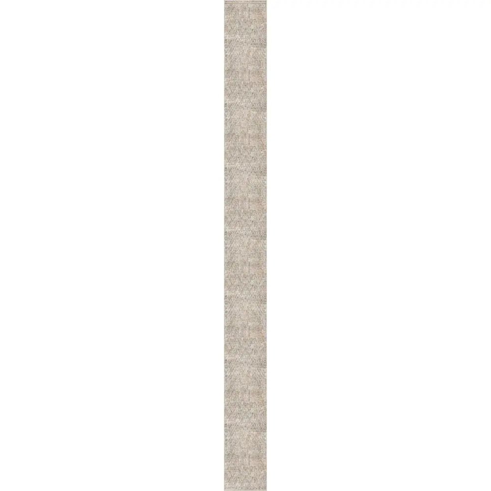 Anya Vintage Tribal Chevron Ivory Flat-Weave Rug Well Woven