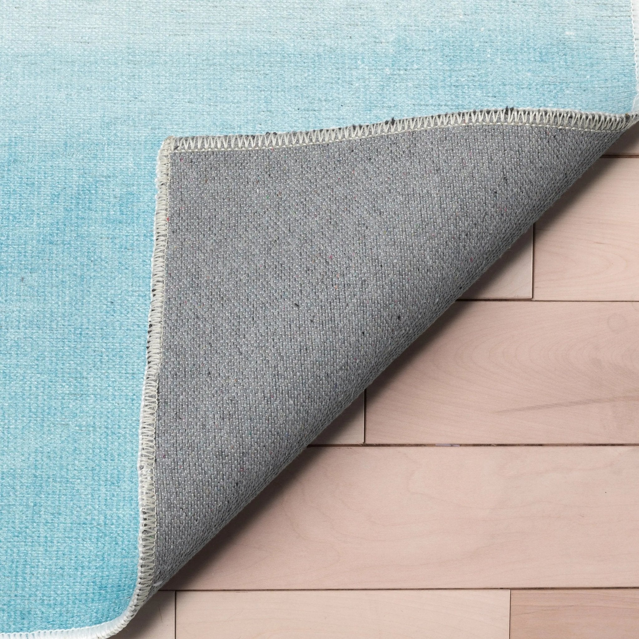 Nightfall Modern Blue Area Flat-Weave Rug Well Woven