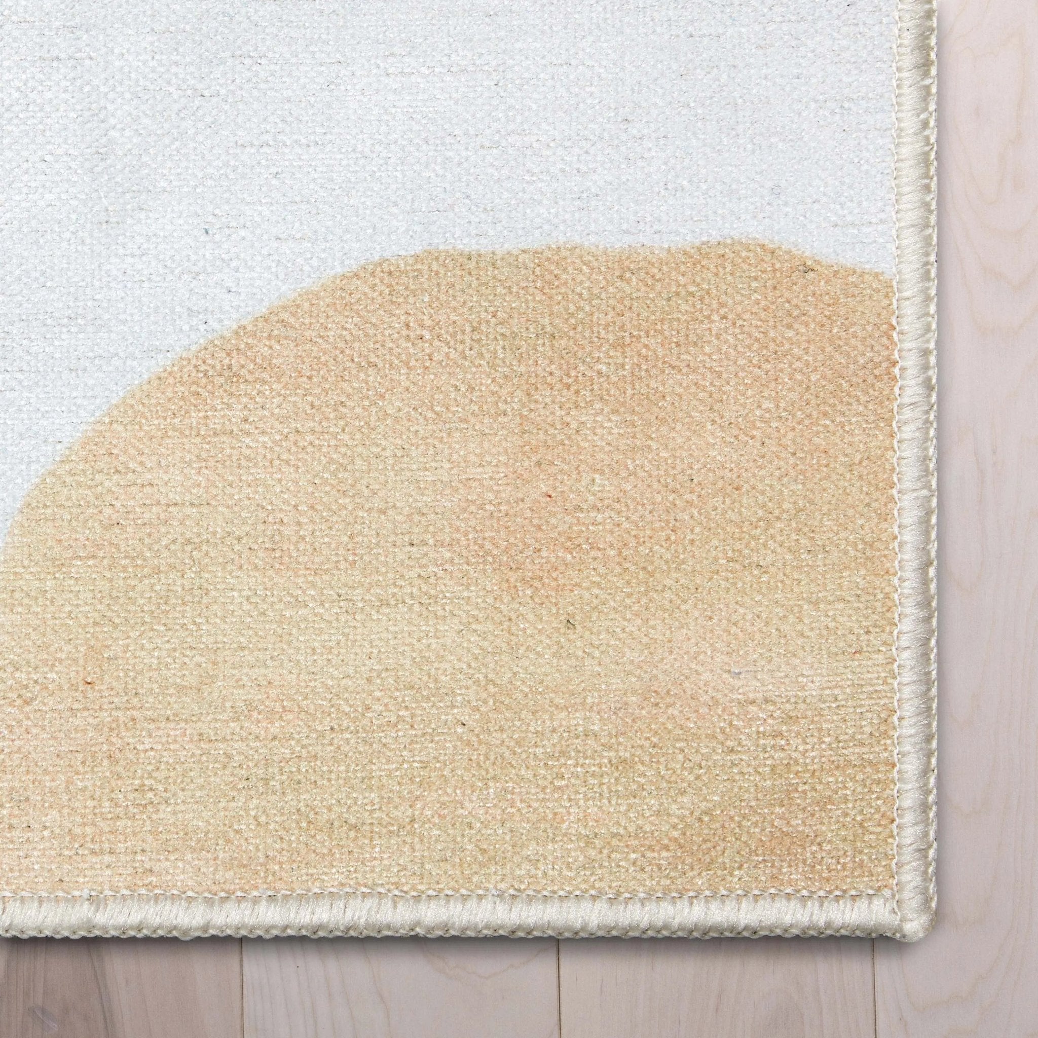 Watercolor Dot Modern Multi Color Area Flat-Weave Rug Well Woven