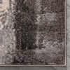 Kalia Modern Abstract Grey Black Rug