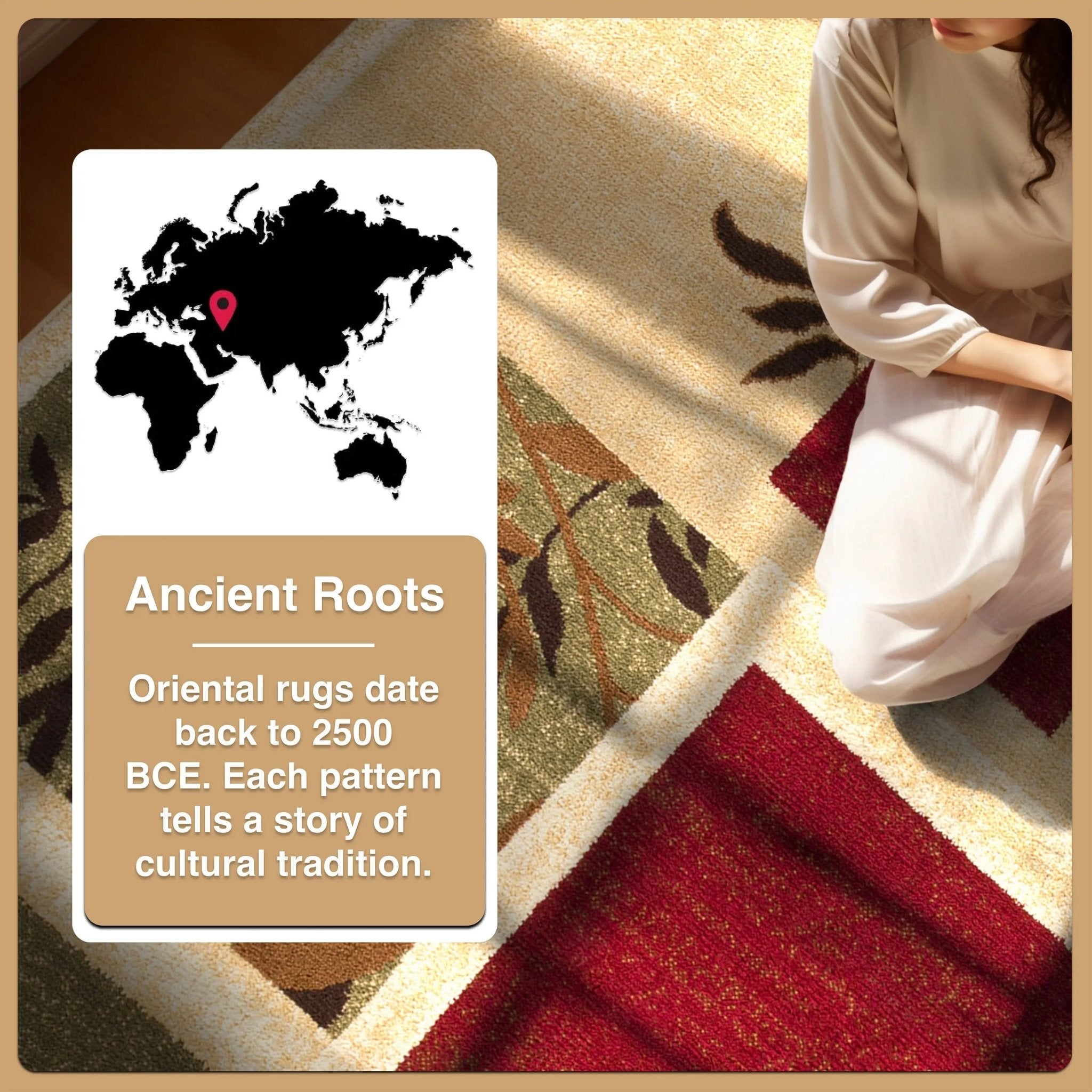 Hannover Ivory Modern Rug Well Woven