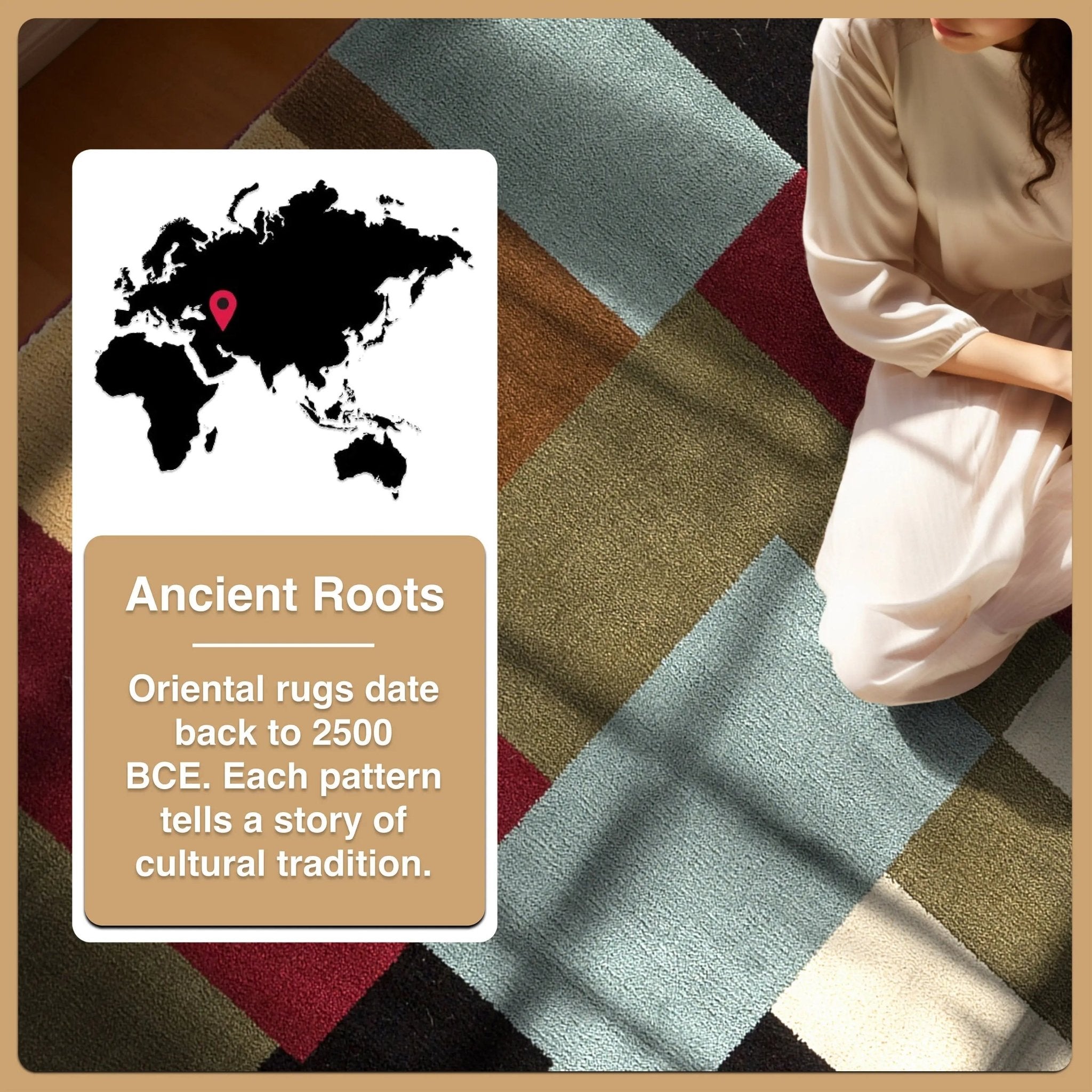 River Red Modern Rug Well Woven