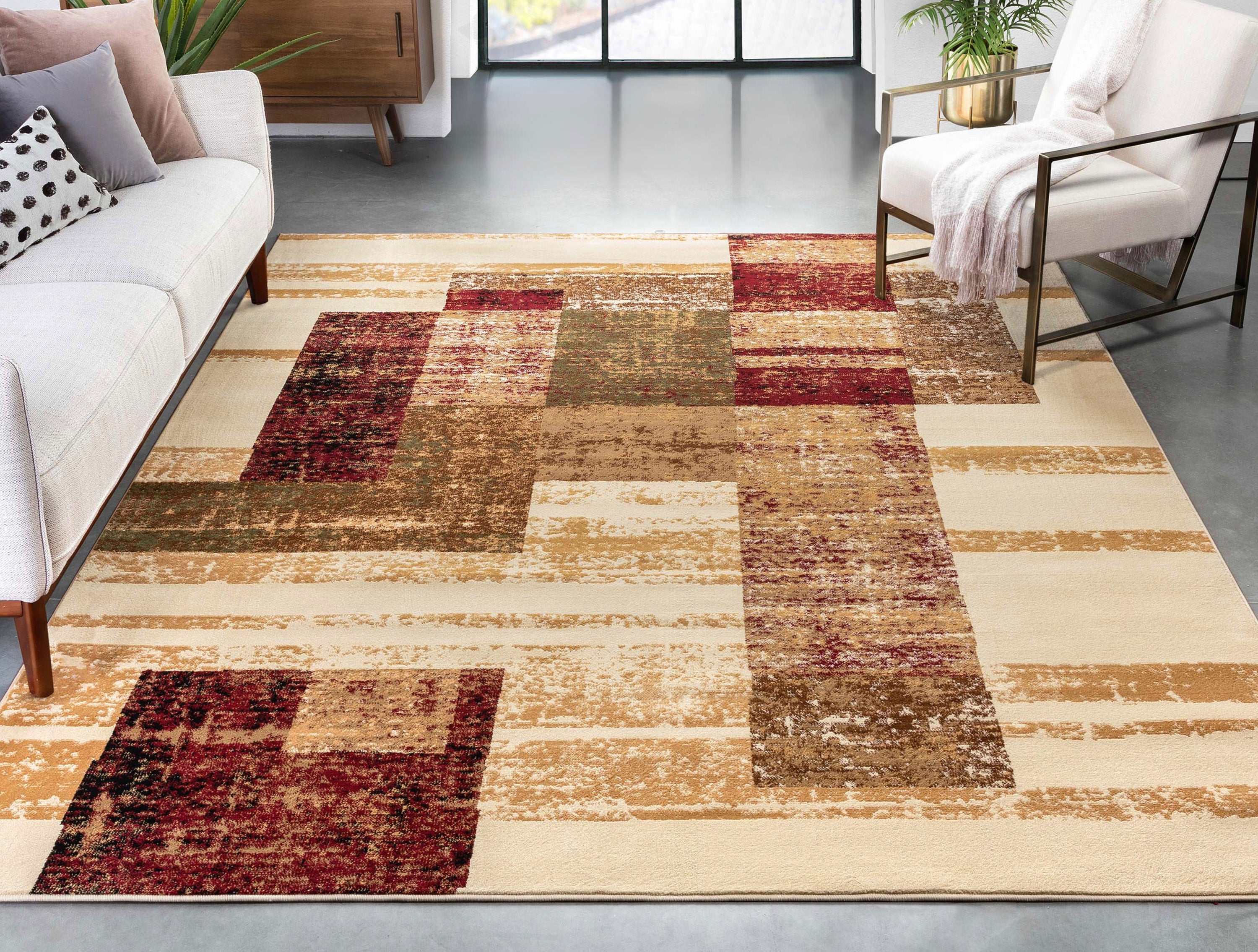 Zumra Modern Geometric Rug