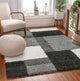 Cubes Black Contemporary Rug