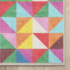 Crayola Modern Tile Geometric Bright Multi Color Area Rug By Well Woven