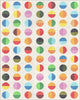 Crayola Modern Split Dots Bright Multi Color Area Rug By Well Woven