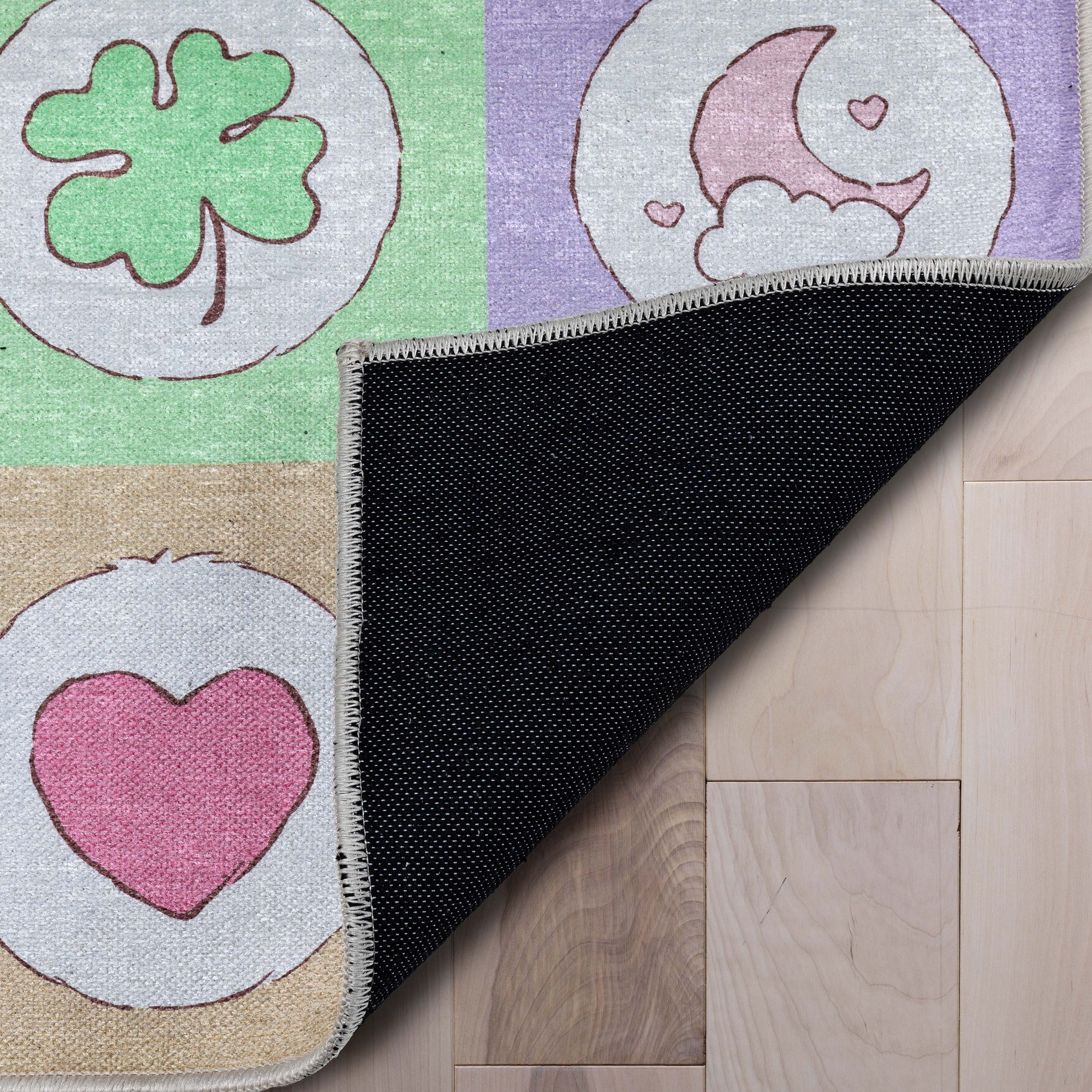 Baby Badges Multi Area Rug By Well Woven