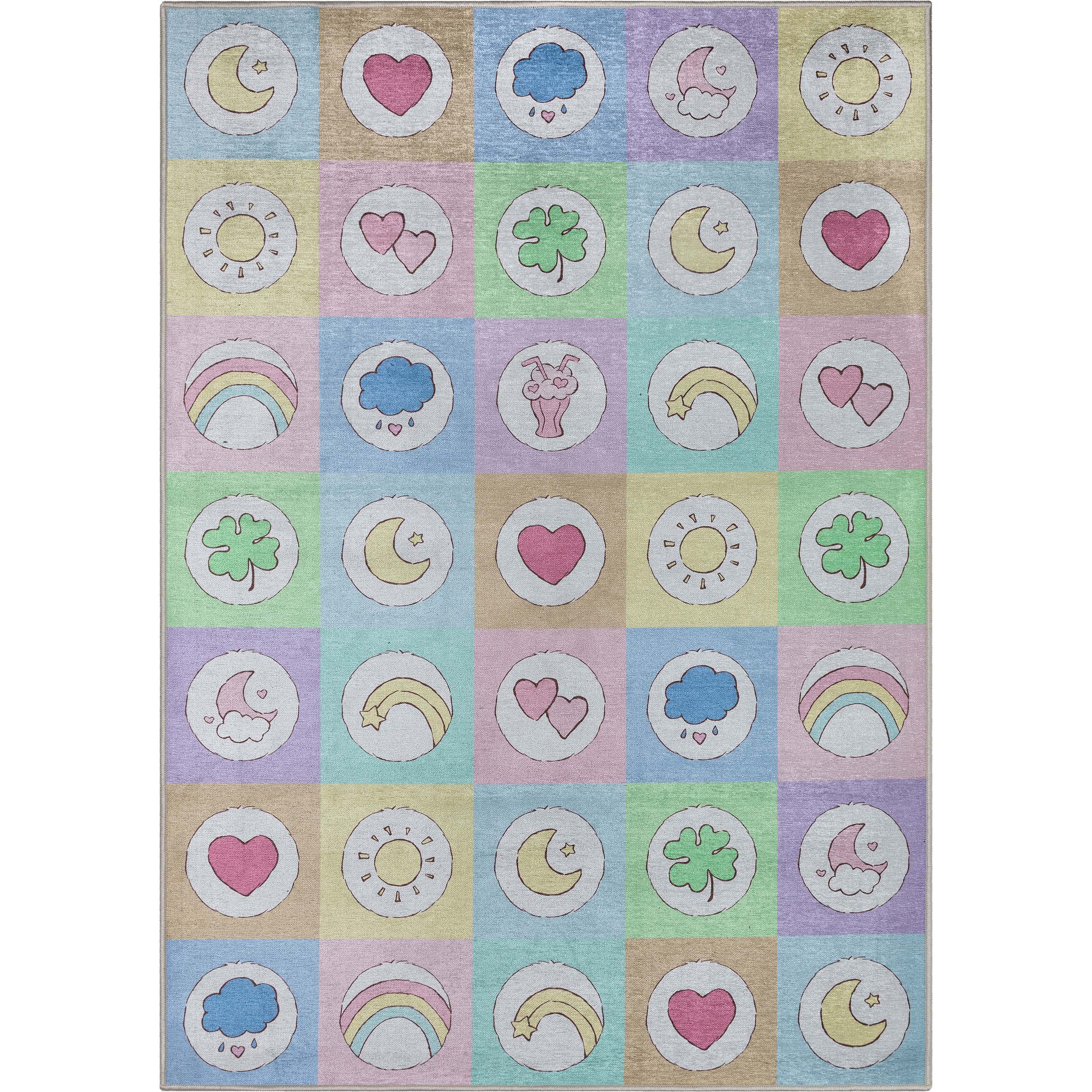 Baby Badges Multi Area Rug By Well Woven