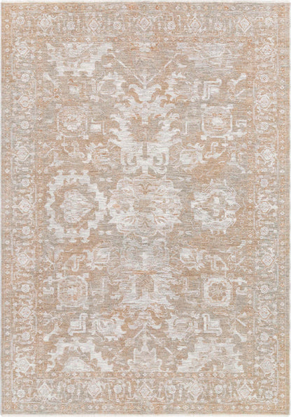 Ethos Serenity Beige Warm Earth Tone - Easy to Clean - Globally Inspired Patterns