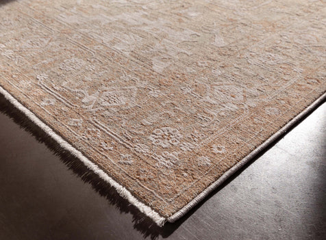 Ethos Serenity Beige Warm Earth Tone - Easy to Clean - Globally Inspired Patterns