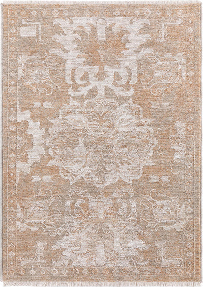 Ethos Serenity Beige Warm Earth Tone - Easy to Clean - Globally Inspired Patterns