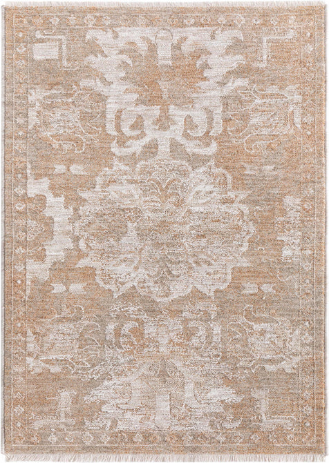 Ethos Serenity Beige Warm Earth Tone - Easy to Clean - Globally Inspired Patterns