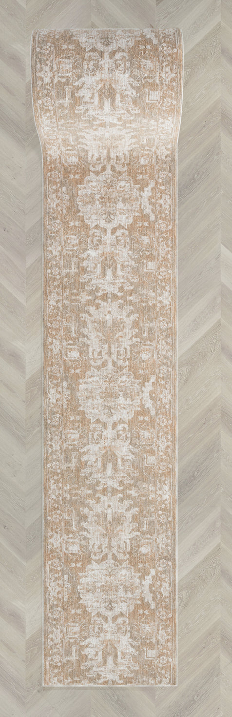 Custom Size Hallway & Stair Runner - Serenity Beige Choose Your Width x Choose Your Runner Length- Made to Order Runner - Dense & Textural - Neutral Tones