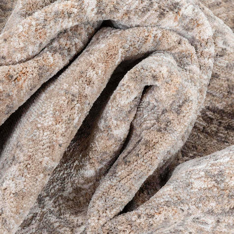 Ethos Echo Beige Floral Warm Earth Tone - Easy to Clean - Globally Inspired Patterns