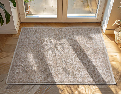 Ethos Harmony Beige Neutral Earth Tone - Easy to Clean - Globally Inspired Patterns