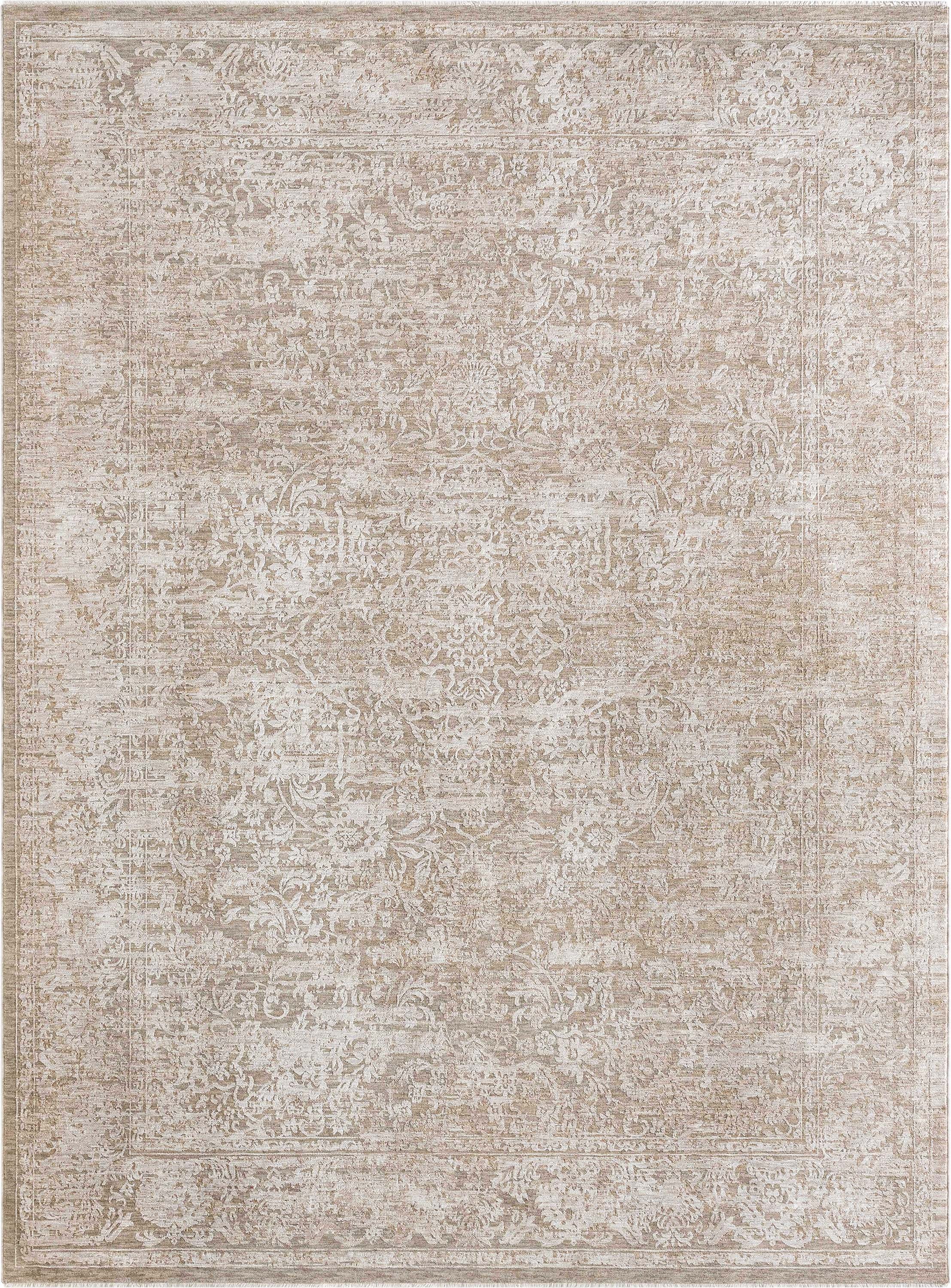 Ethos Harmony Beige Neutral Earth Tone - Easy to Clean - Globally Inspired Patterns