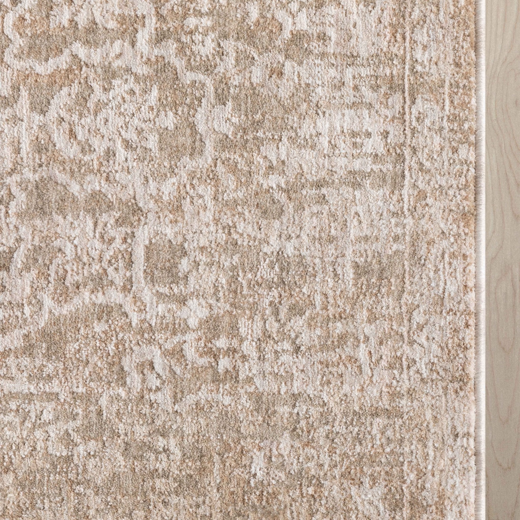 Custom Size Hallway & Stair Runner - Harmony Beige Choose Your Width x Choose Your Runner Length- Made to Order Runner - Dense & Textural - Neutral Tones Well Woven