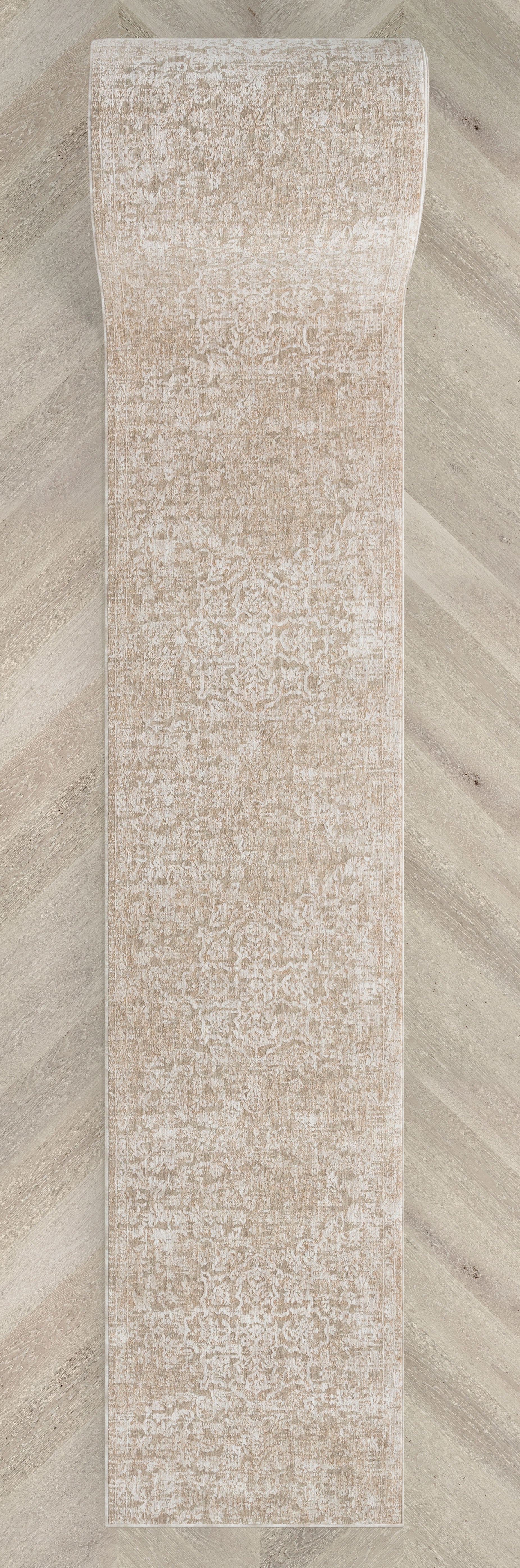 Custom Size Hallway & Stair Runner - Harmony Beige Choose Your Width x Choose Your Runner Length- Made to Order Runner - Dense & Textural - Neutral Tones