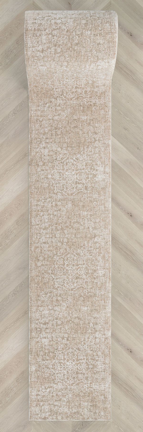 Custom Size Hallway & Stair Runner - Harmony Beige Choose Your Width x Choose Your Runner Length- Made to Order Runner - Dense & Textural - Neutral Tones