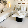 Perry Solid Border Pattern Indoor/Outdoor Ivory Textured Rug