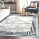 Huntington Retro Marble Border Glam Rug