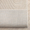 Custom Size Runner Sibi Modern Solid & Striped Ivory Choose Your Width x Choose Your Length Hallway Runner Rug