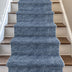 Custom Size Runner Pompeii Modern Blue Choose Your Width x Choose Your Length Hallway & Stair Runner Rug