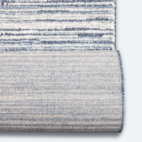 Custom Size Runner Delphi Modern Blue Choose Your Width x Choose Your Length Hallway & Stair Runner Rug