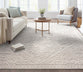 Cloud Medallion Heriz Soft Ivory Rug