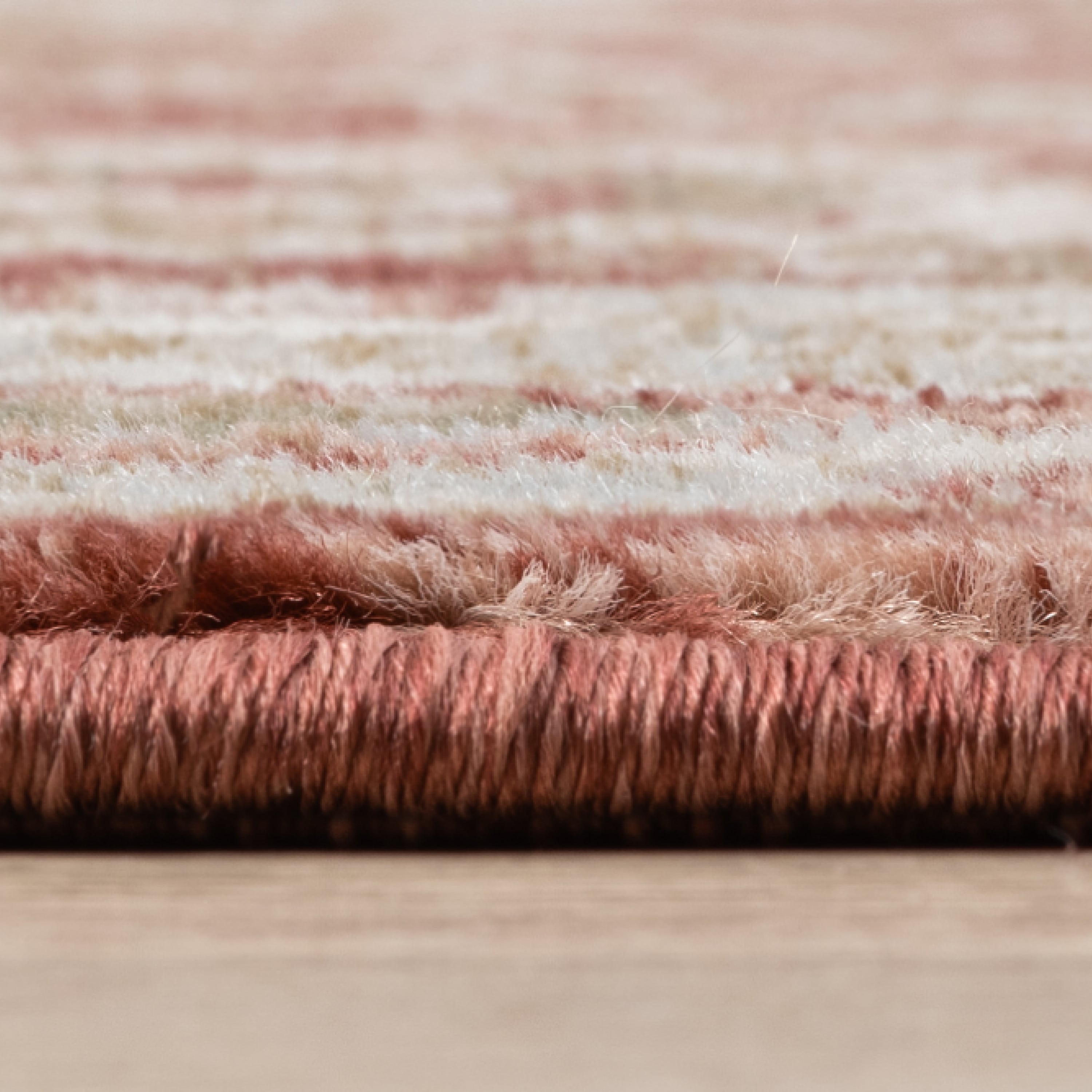 Elysium Vintage Panel Rug with Fringe
