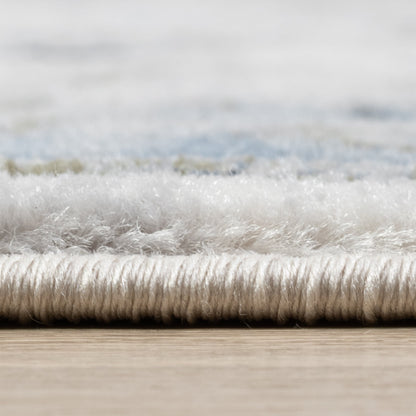 Elysium Vintage Panel Rug with Fringe