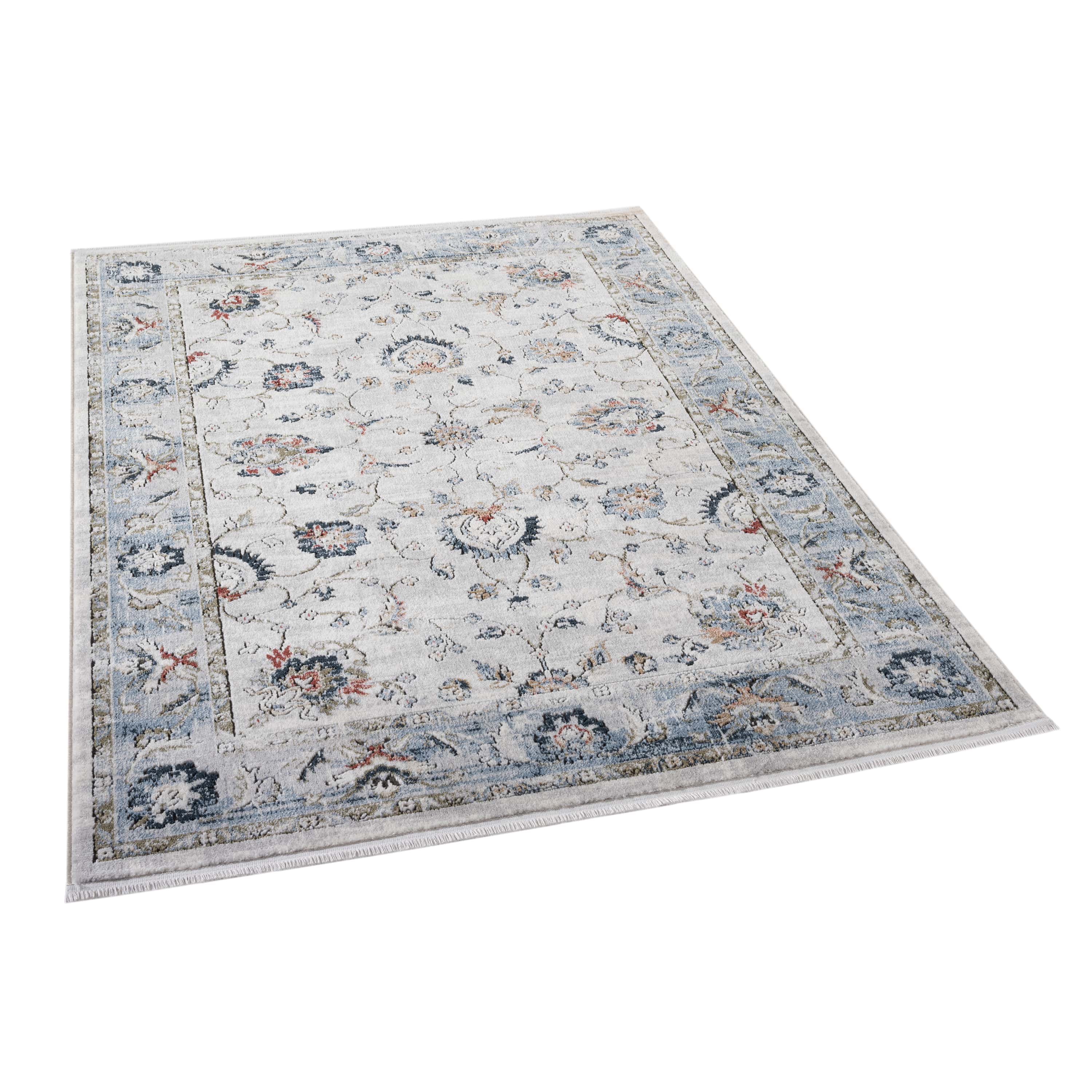 Elysium Vintage Panel Rug with Fringe