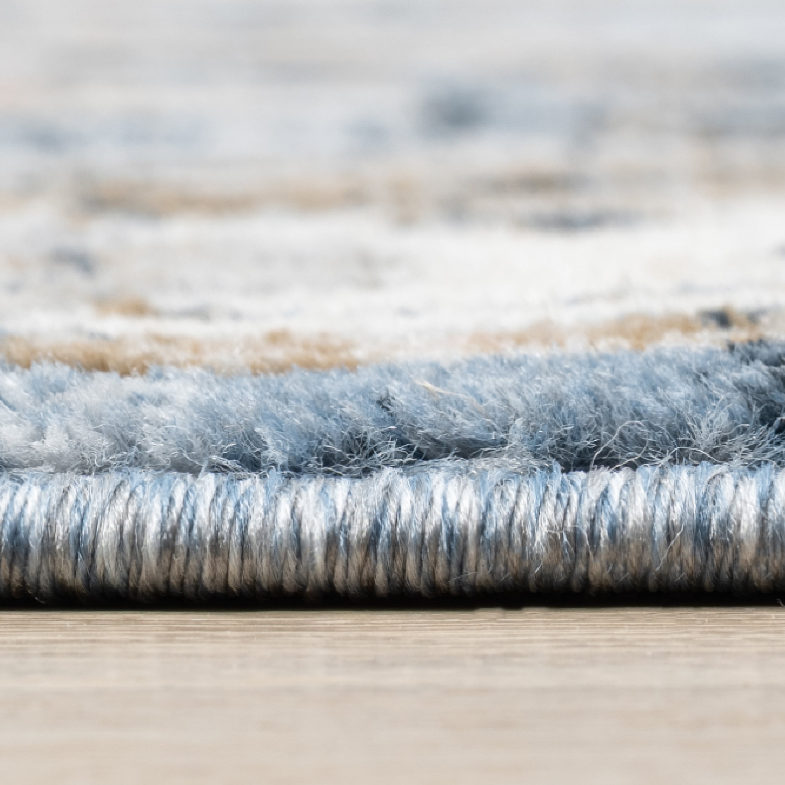 Elysium Vintage Panel Rug with Fringe