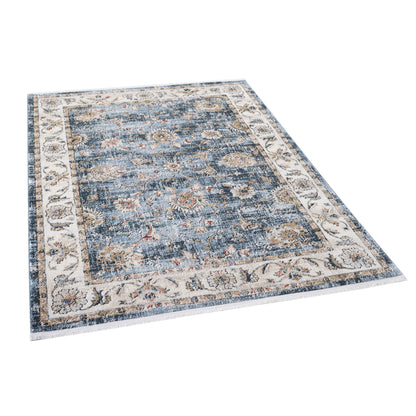 Elysium Vintage Panel Rug with Fringe