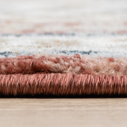 Mythos Vintage Medallion Rug with Fringe