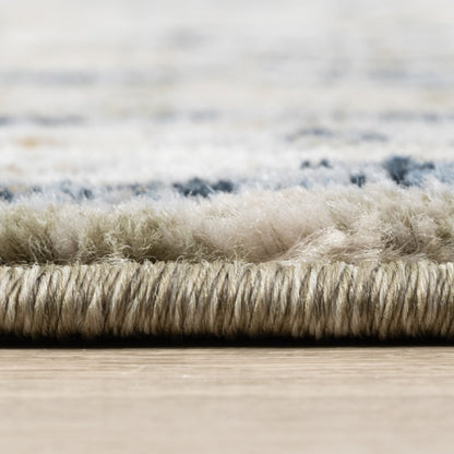 Mythos Vintage Medallion Rug with Fringe
