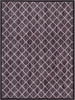 Clover Grey Moroccan Non-Slip Washable Rug with Rubber Backing for High-Traffic Areas