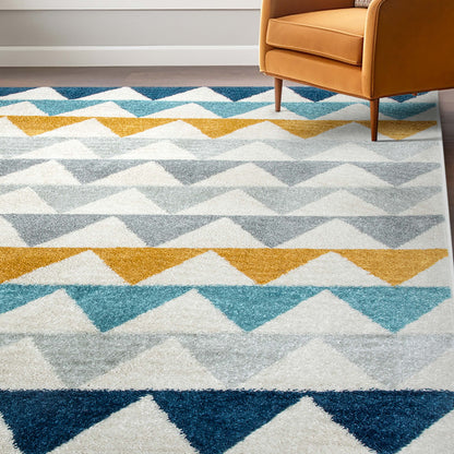 Nova Ivory Modern Scandinavian Rug