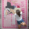 Miraculous Ladybug Day Dreamer Pink Area Rug by Well Woven