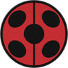 Miraculous Ladybug Miraculous Ladybug Symbol Red Area Rug by Well Woven